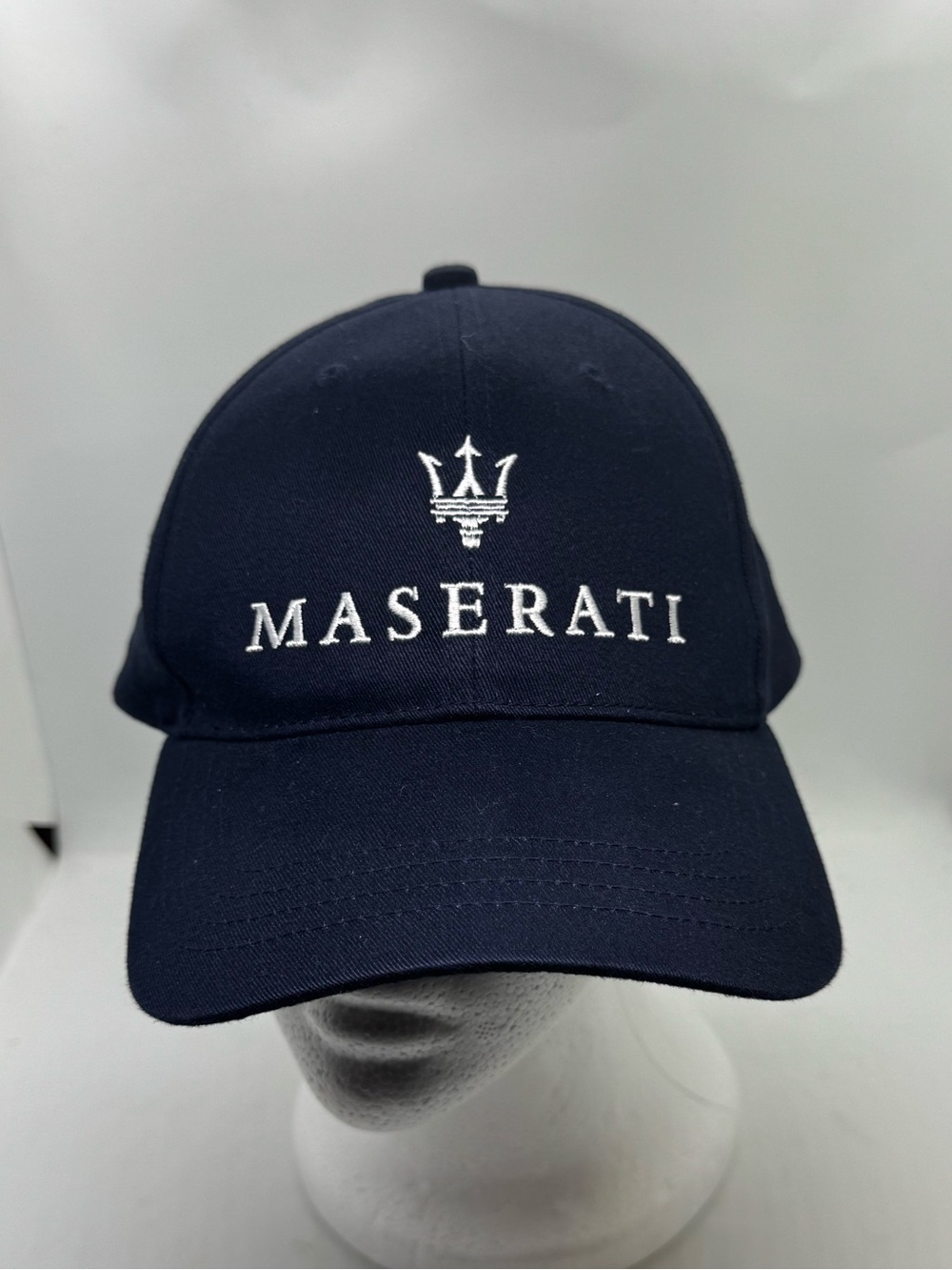 Men's Navy Embroidered Logo Baseball Cap
